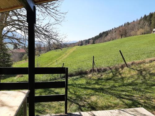 Skats, chalet du camping la Porte St Martin in Saint-Martin-en-Vercors