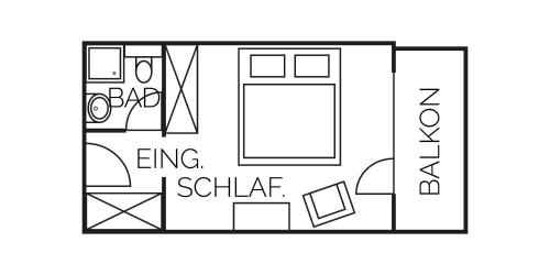 1 king bed