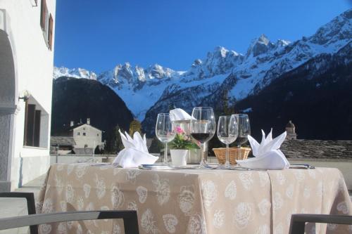 Restorāns, Hotel La Soglina in Soglio