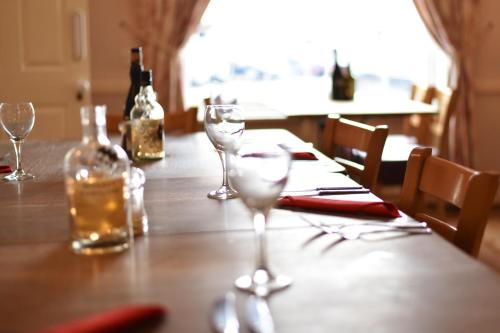 餐廳, The Ilchester Arms Hotel, Ilchester Somerset in 伊爾切斯特
