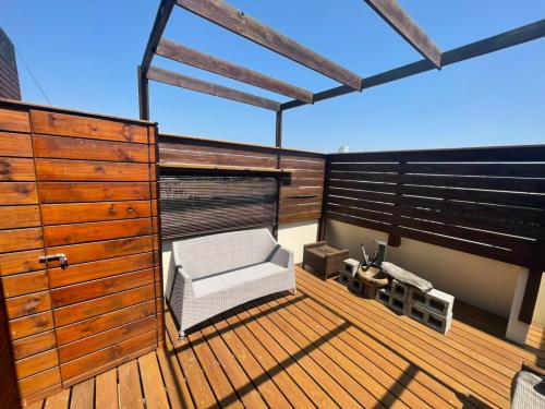 Open air bath, Sigang Vacation Homestay in Xigang District