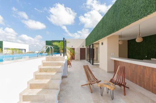 Stunning Apartment with Rooftop Pool and Movie Theater in Aldea Zama
