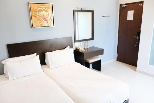 2 twin beds