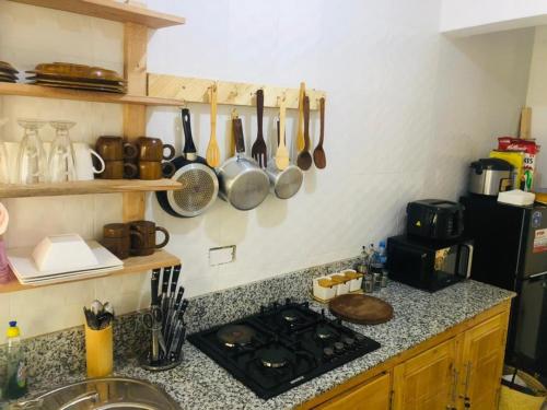 kuchnia, Violet Homes in Lushoto