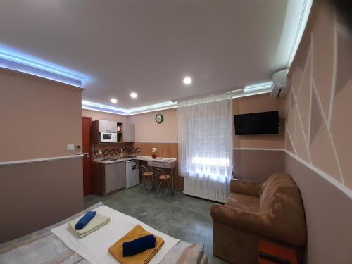 キッチン, Andrea Apartman in ハイデゥソボスロー