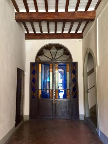 Вхід, Suite Romantica con Giardino in Dimora Storica - Camera e Appartamento - B&B Palazzo Robicci in Кастільон Флорентіно