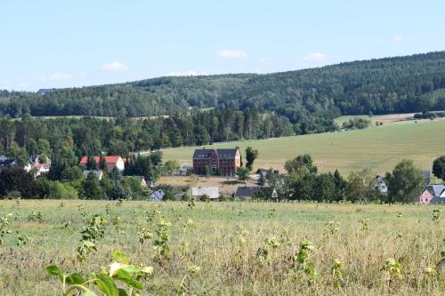 外部景觀, Pension zur Alten Schule in 基希貝格