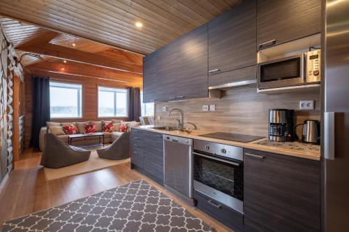 Küche, Wilderness Hotel Nellim & Igloos in Inari