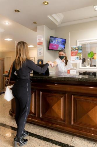 Előcsarnok, Planalto Select Hotel Ponta Grossa in Ponta Grossa