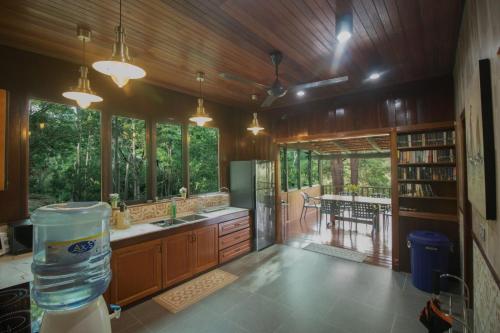 판타이 De Serenity - Exclusive Jungle Retreat 5성급 호텔 레스토랑