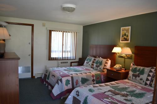 Double Room with Two Double Beds with Balcony