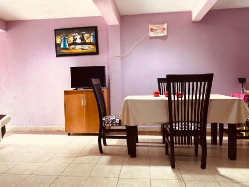บริการและสิ่งอำนวยความสะดวก, El paraíso de Zacatlán, Departamento con Terraza, 10 pax (El paraiso de Zacatlan, Departamento con Terraza, 10 pax) in กอล เซนโตร กัวติลุลโก