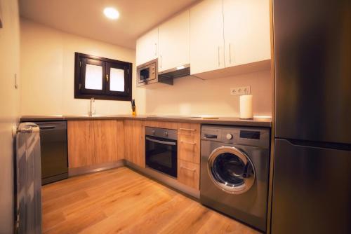 bucătărie, Apartamentos Camino de la Val in Centru oraş Huesca