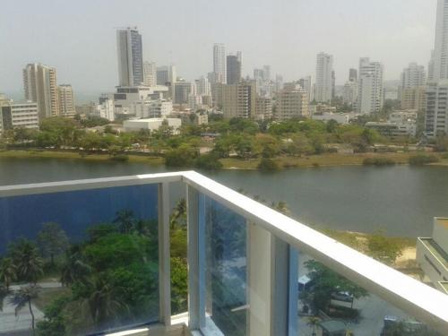 Apartamento con vista al laguito y al mar