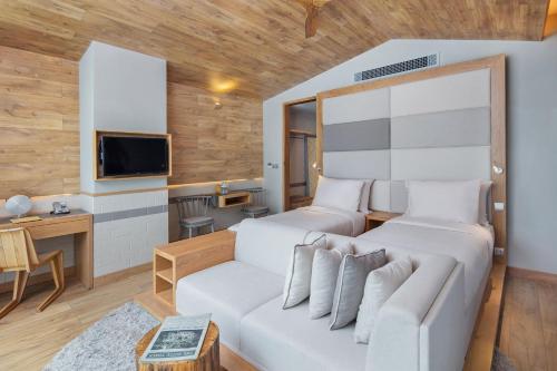 2 twin beds