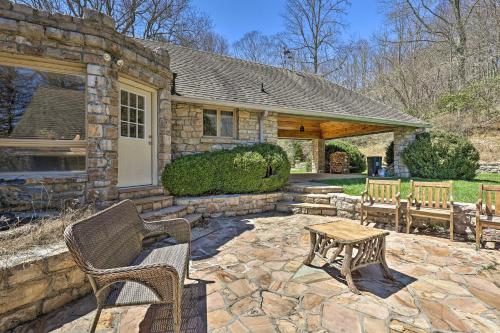 40-Acre Ski Retreat with Hot Tub and Trout Pond! in Banner Elk, USA