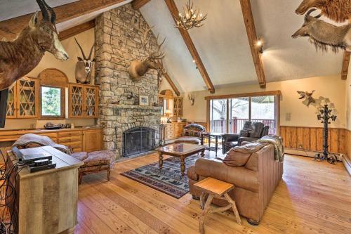 40-Acre Ski Retreat with Hot Tub and Trout Pond! in Banner Elk, USA