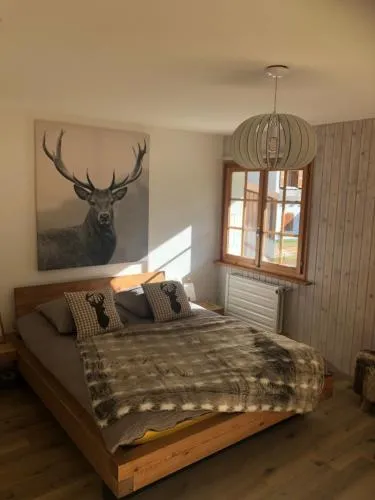 Le Cerf, magnifique studio avec jardin-terrasse et garage in Evolène, Schweiz