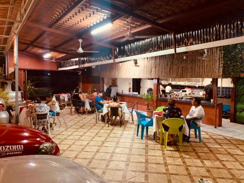 ห้องอาหาร, Hotel Cabinas Jacomar in จาโค่