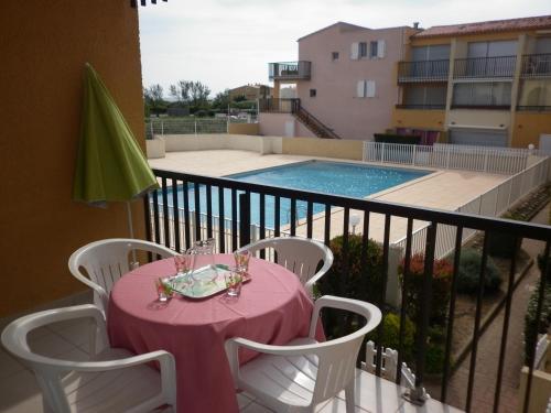 Appartement 2 Pièces Vue Piscine plage Richelieu CAP D'AGDE