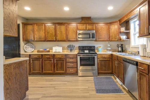 Kitchen, 4BR Ranch Style Home A Mile From Historic Downtown in Other