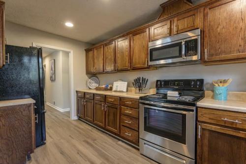 Kitchen, 4BR Ranch Style Home A Mile From Historic Downtown in Other