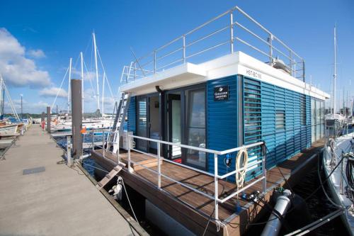 fewo1846 - Floatinghouse - Hausboot mit 2 Schlafzimmern in der Marina Sonwik