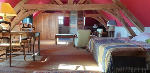 Chambres de caractere dans moulin historique