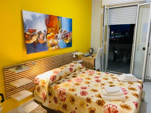 1 double bed