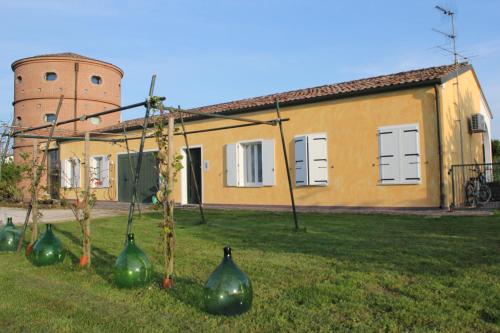 A szálláshely kívülről, Torre del Po - locazione breve in Guarda Veneta