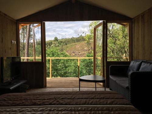 Glamping Cabana nas arvores