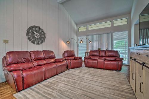 Serene Townhome with Porch Walk to Lake Conroe - main image