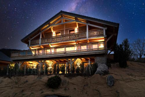Chalet de Marie, Champ du feu, Luxe, 5 étoiles, 5 ch. 14 personnes gîte à louer Le Hohwald
