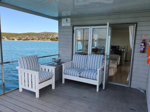 balkon/taras, Kraalbaai Lifestyle House Boats in Langebaan