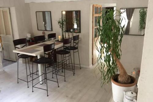 Abbey Road Le Thoureil Maison 6 chambres 12 personnes in Madeleine-Saint-Leonard