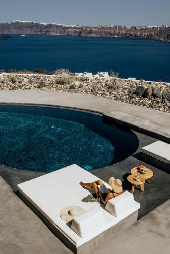 Akrorama private villas and suites - 수영장