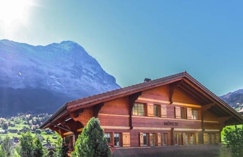 Excellent flat with a fantastic view of the Eiger!