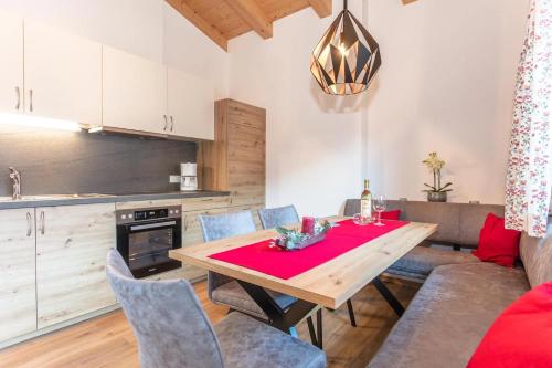 keuken, Ferienhaus Monika in Madreit