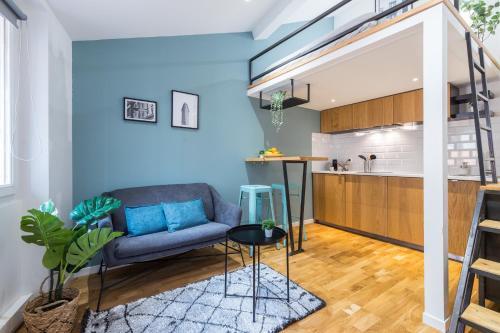 1 GALLO LOT 2 - Studio Mezzanine en plein coeur du vieux Nice, Ницца