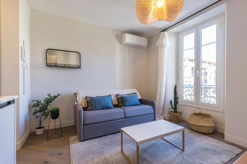 2 BAVASTRO - Beau 2 pieces lumineux et cosy - Climatise, Nizza