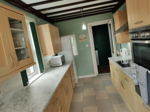Konyha, Sea Front Cottage in Uig