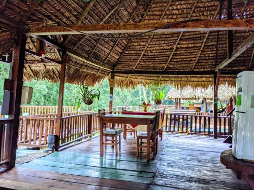 Restaurant, Cuyabeno River Lodge in Shushufindi