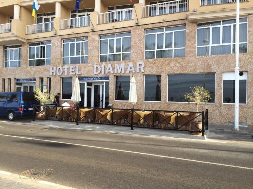 Entrance, Hotel Diamar in Lanzarote