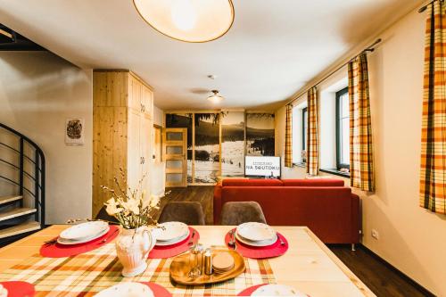 virtuve, Apartmány Na Soutoku - Březník (Apartmany Na Soutoku - Breznik) in Modrava