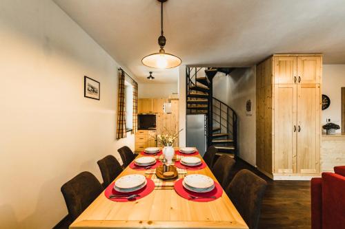 virtuve, Apartmány Na Soutoku - Březník (Apartmany Na Soutoku - Breznik) in Modrava