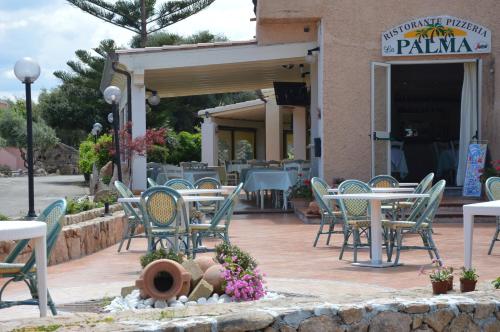 Bejárat, Hotel La Palma in San Teodoro Városközpont