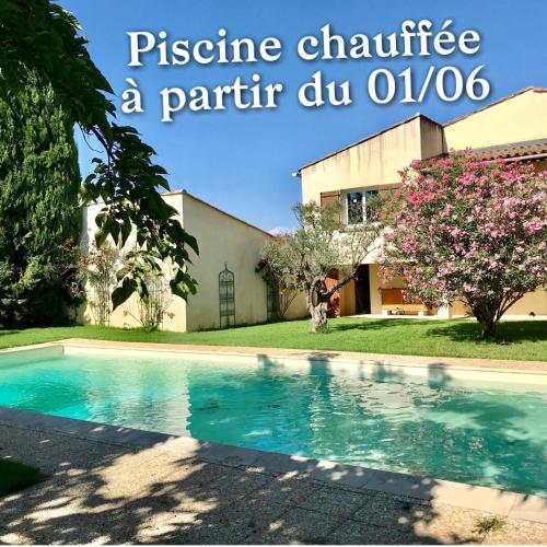 Jardins de la Sorguette - Villa de campagne climatisée - Piscine & Jaccuzy gîte à louer Sorgues