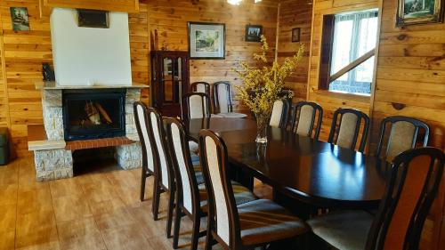 Chata Górska Sowa dla 12 osób, 4 sypialnie,salon z kominkiem - Accommodation - Podgórzyn