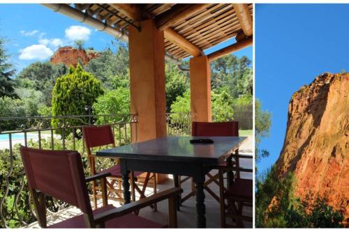 LES TILLEULS - Villa Avec Vue gîte à louer Roussillon