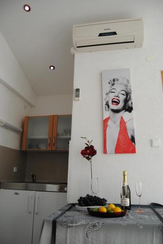 Croatia Zadar Borik Holiday Apartment for couple on the sea view D1